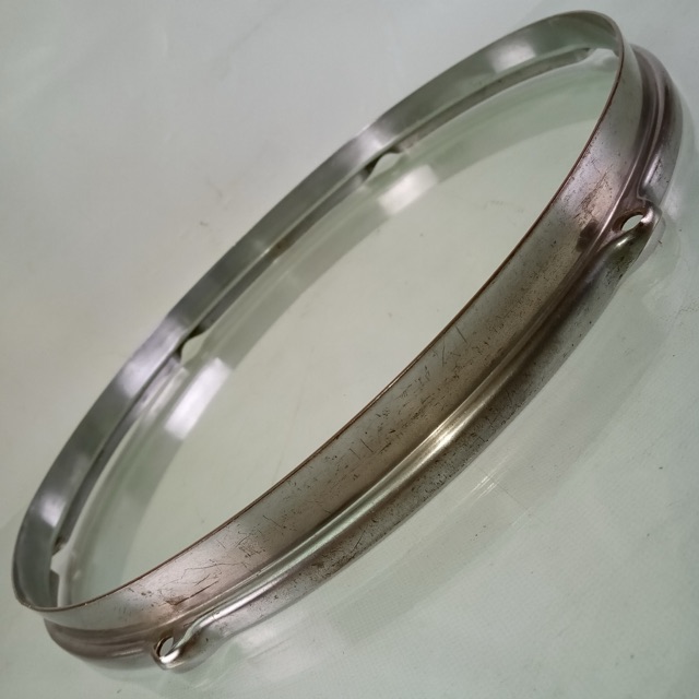 Gretsch 13"Broadkaster COB Tom Drum Rim/Hoop Stick-Chopper BRASS Double-Flange50 — main photograph