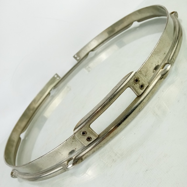 Slingerland 14"Resonant Radio King Snare Drum Rivet-Gate Rim/Hoop NOB Vintage50s — main photograph