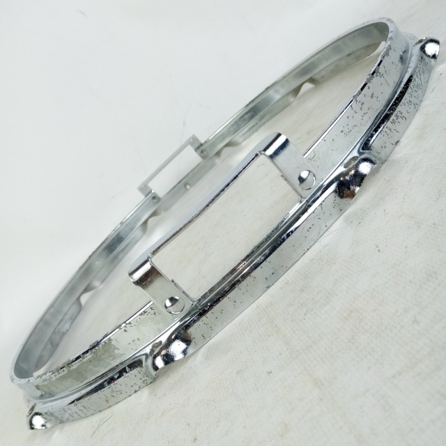 Yamaha 14" Aluminum 10-Lug Power Hoop Snare Drum Resonant Rim Maple Custom Mark1 — main photograph