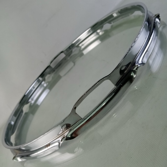 Ludwig 14"Resonant COB Super-Sensitive Rim/Hoop Triple-Flange Snare Drum BRASS — main photograph