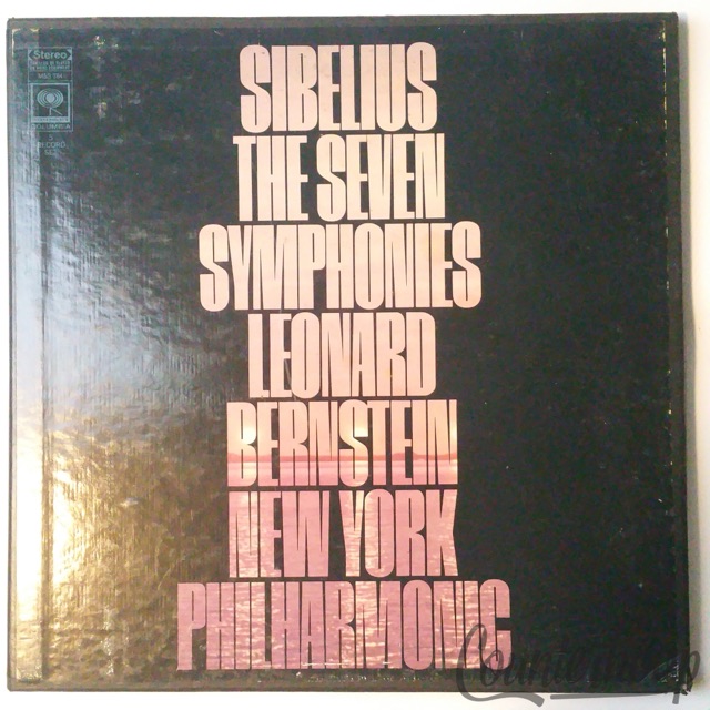 Jean Sibelius-Seven Symphonies,The 5LP EX Box Set Columbia Masterworks – M5S 784 — main photograph
