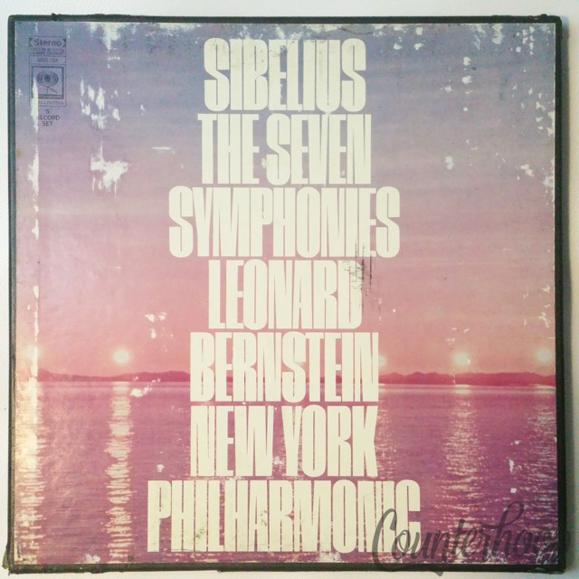 Jean Sibelius-Seven Symphonies,The 5LP EX Box Set Columbia Masterworks – M5S 784 — main photograph