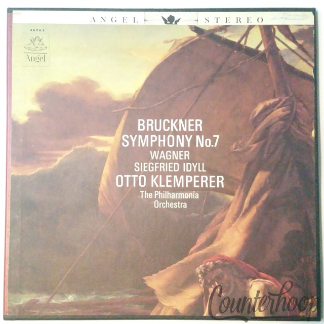 Bruckner/Klemperer/Wagner-Symphony No.7 In E Major/Siegfried Idyll 2LP EX Angel — main photograph