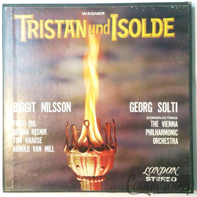 Wagner/Solti/Vienna Philharmonic - Tristan Und Isolde 1961 EX London Records 6LP — main photograph