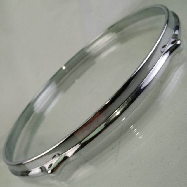 Premier 12" Die-Cast 6-Lug Tom Drum 60-70s Batter/Resonant Rim/Hoop Chrome UK — main photograph