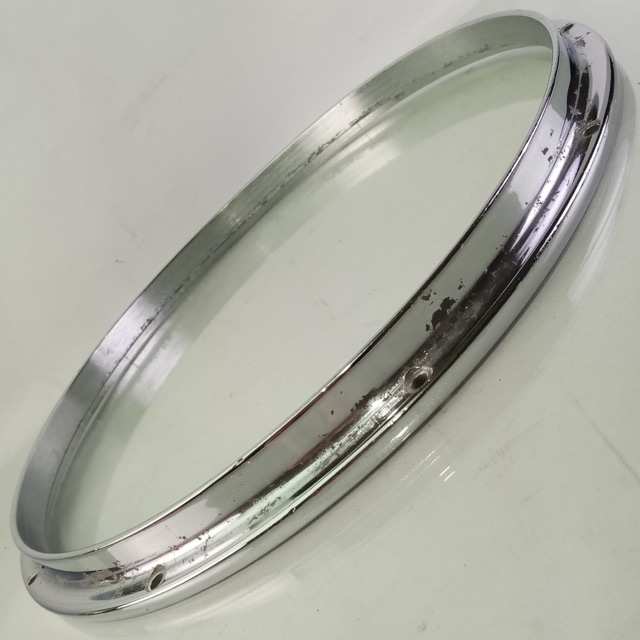 Premier 14"10Lug Batter Royal Scot Snare Drum Die-Cast Stress Ring Rim Pipe Band — main photograph