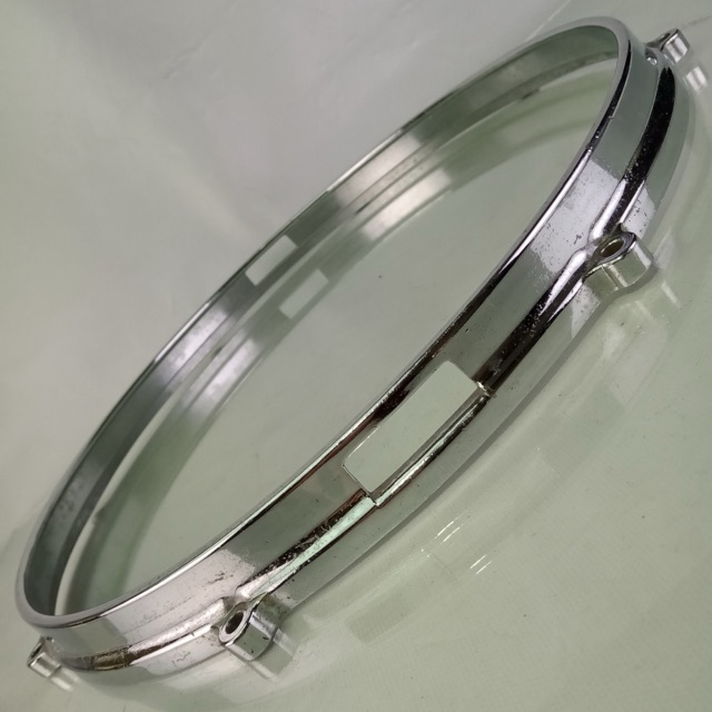 Ajax 14" Snare Drum Resonant Side 8-Lug Die-Cast Rim/Hoop Chrome Vintage 60s — main photograph