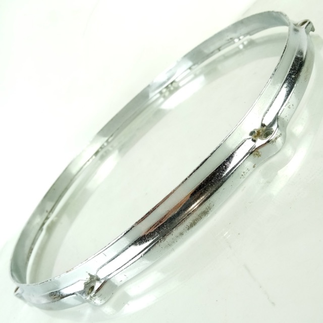 Gretsch 14" Broadkaster Chrome Die-Cast Snare Drum/Floor Tom Batter Rim/Hoop 50s — main photograph