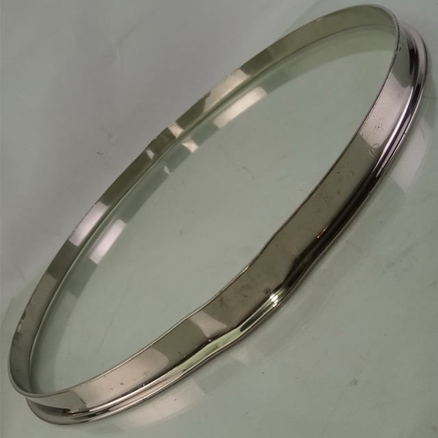 Slingerland 14" Single-Flange Snare Drum Resonant Rim/Hoop Nickel-Brass Student — main photograph