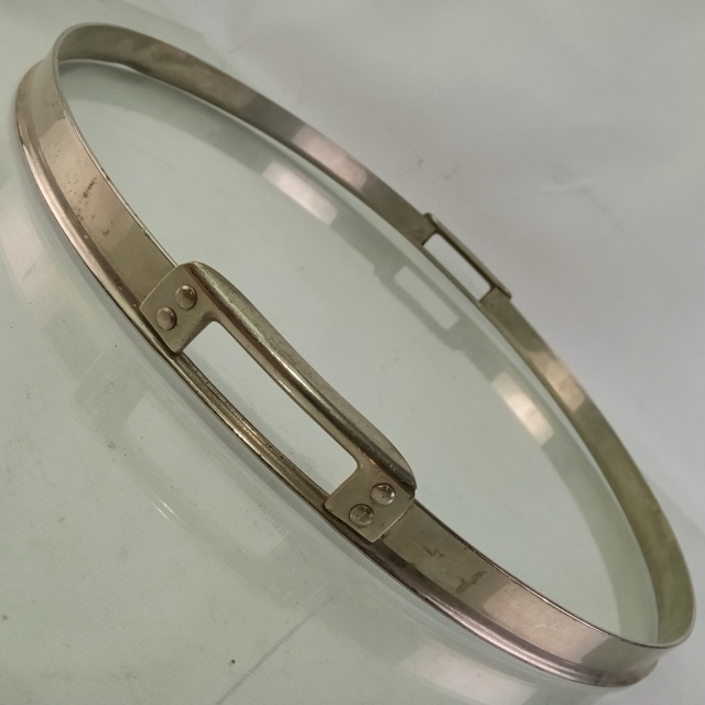 Slingerland 15" Snare Drum Single-Flange Resonant Rim/Hoop Nickel-Brass Riveted — main photograph