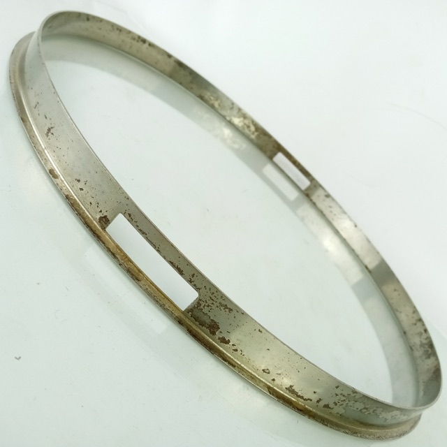 Kent 14"Resonant Single-Flange Stick-Chopper Nickel-Steel Snare Drum Rim/Hoop US — main photograph