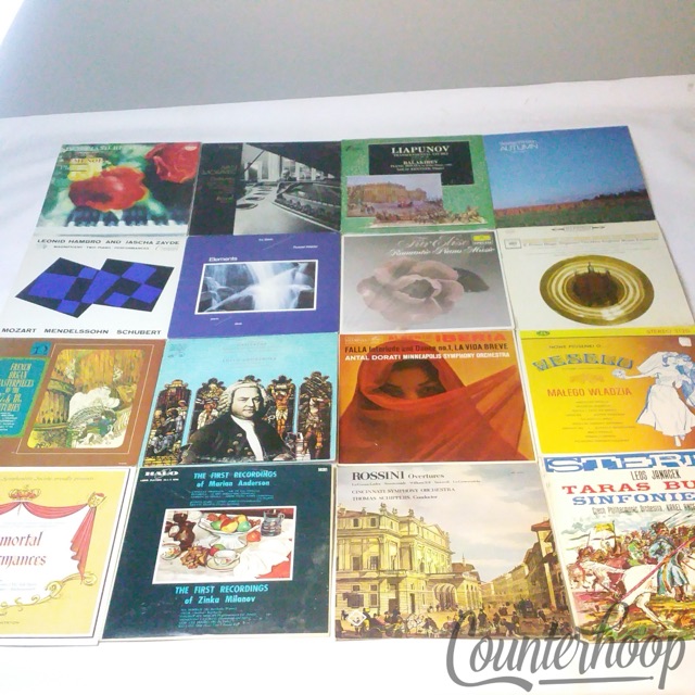 16x Classical Symphony-Rossini/Janacek/Dorati/Organ/Andreson/Milanov/Stein/Ravel — main photograph
