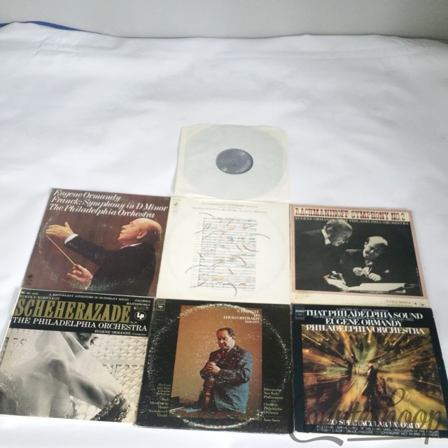 9LP Eugen Ormandy Lot-Rachmaninoff/Franck/Scherezade/Oistrakh/Philadelphia Sound — main photograph