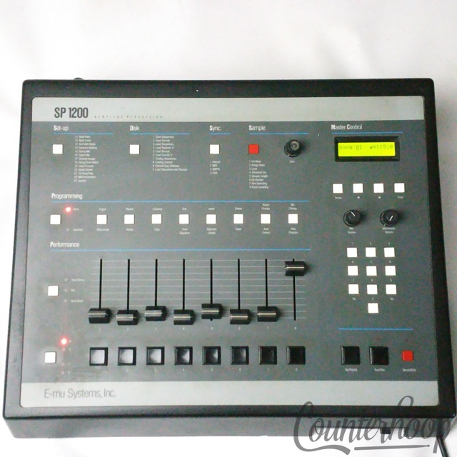 EMU SP-1200 Sampler #7030 90s Vintage Drum Machine SSM2044 E-Mu Analog Hip Hop* — main photograph