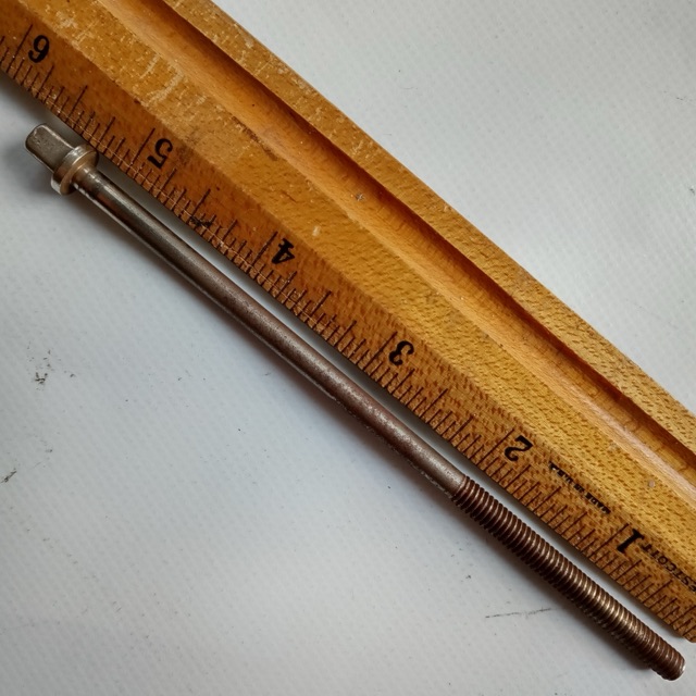 Ludwig&Ludwig 1+ 5 1/4"Tension T-Rod Snare Drum/Tom Nickel Plating Vintage 40s*G — main photograph