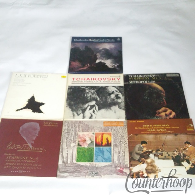 7LP Tchaikovsky Lot-Symphony#5,6/Toscanini Pathetique/Karajan Nutcracker/Previn+ — main photograph