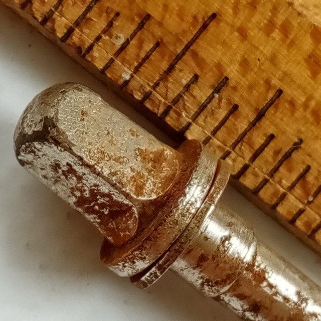 Ludwig/Leedy 1+ 5 5/16"Tension T-Rod Floor Tom/Snare Drum Vintage30s Nickel Step — main photograph