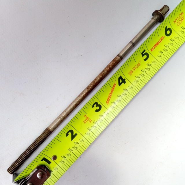 Ludwig/Leedy 1+ 6" Tension T-Rod Floor Tom/Snare Drum Vintage30s Nickel Step USA — main photograph