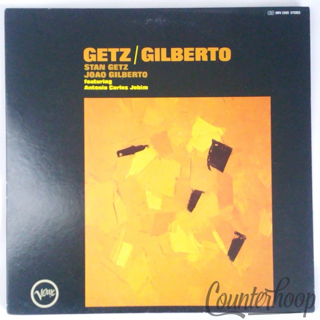 Stan Getz, Joao Gilberto ft Antonio Carlos Jobim-S/T 1982 VG+ Japan Stereo Verve — main photograph