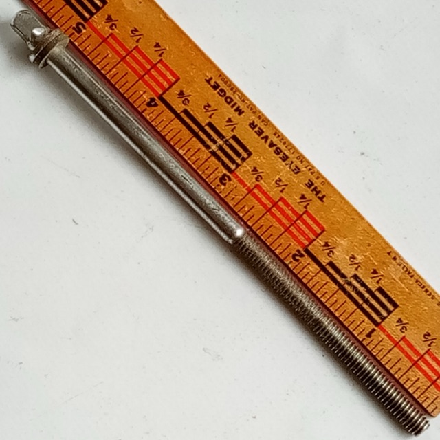 Ludwig 5"T-Rod 60s Snare/Floor Tom Drum 2.5"Thread12-24 Tension Chrome Club Date — main photograph