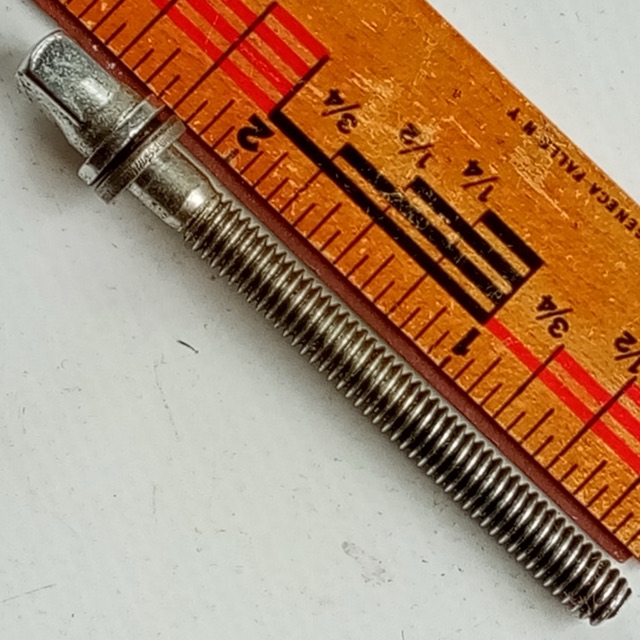 Rogers 1+ 2.25"T-Rod Snare/Tom Drum Chrome Plating Vintage60s Powertone 2"Thread — main photograph