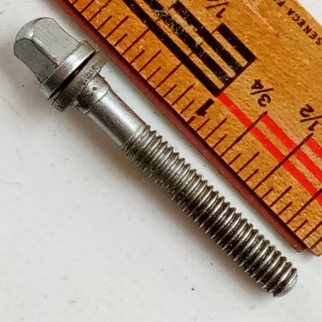 Gretsch 1+1 5/8"T-Rod Snare/Tom 60s Drum 12-24 Tension-Lug-Screw 1 1/8"Thread*VG — main photograph