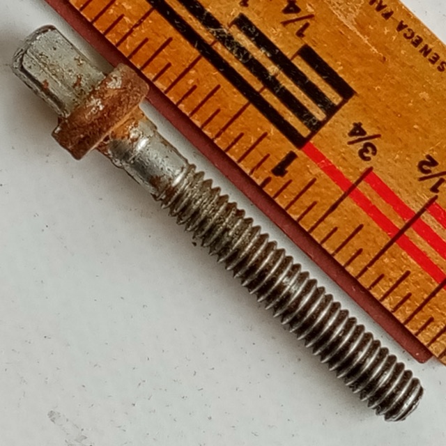 Gretsch 1+ 1 5/8"T-Rod Snare/Tom Drum 12-24 60s Tension-Lug-Screw 1 1/4"Thread*F — main photograph