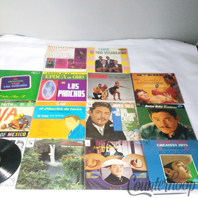 14x Latin LP Javier Solis/Rumbas/Canta/Caramba/Trio De Los Panchos/Perez Prado++ — main photograph