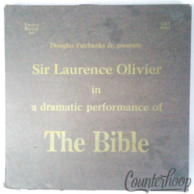 Sir Laurence Olivier – The Bible 1974 12LP Box Set GRT-9D01/12 Douglas Fairbanks — main photograph