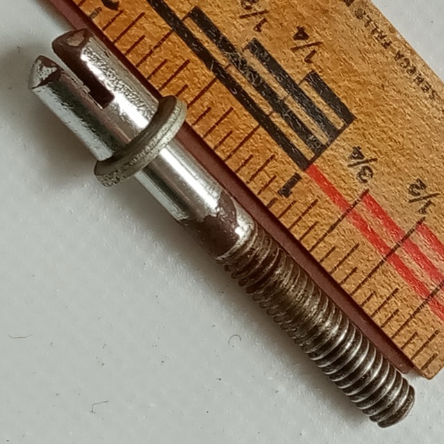 Carlton 1+ 1 5/8"Slotted Snare/Floor/Tom T-Rod Drum Vintage60s Tension-Lug-Screw — main photograph