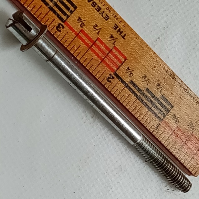 Carlton 1+ 3 1/4"Slotted Snare/Floor/Tom T-Rod Drum Vintage60s Tension-Lug-Screw — main photograph