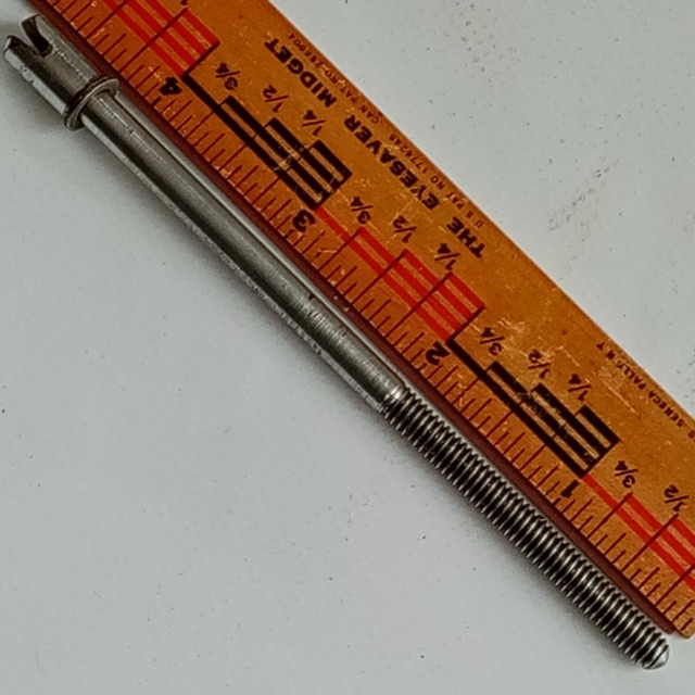 Carlton 1+ 4 1/4"Slotted Snare/Floor/Tom T-Rod Drum Vintage60s Tension-Lug-Screw — main photograph