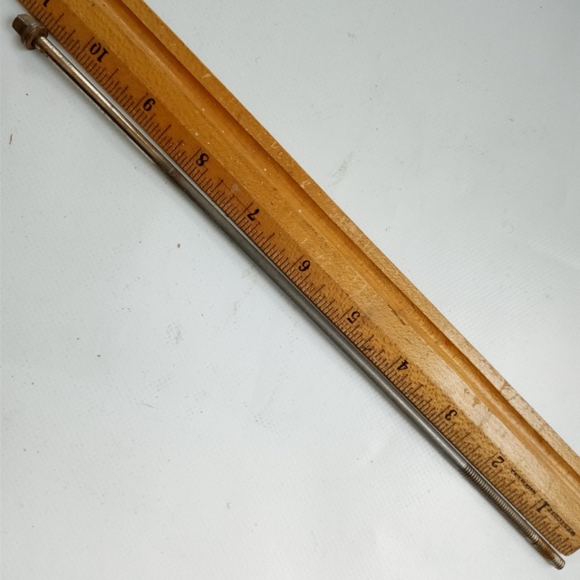Early American 10.5"T-Rod Marching Snare Drum 10-24 Single-Tension-Screw Nickel — main photograph
