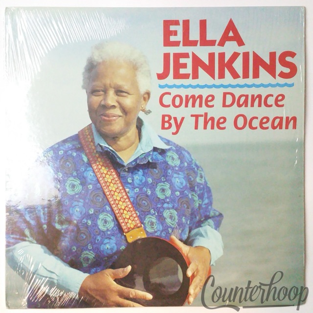 Ella Jenkins – Come Dance By The Ocean 1991 Folkways Records-SF 45014 VG+/Shrink — main photograph