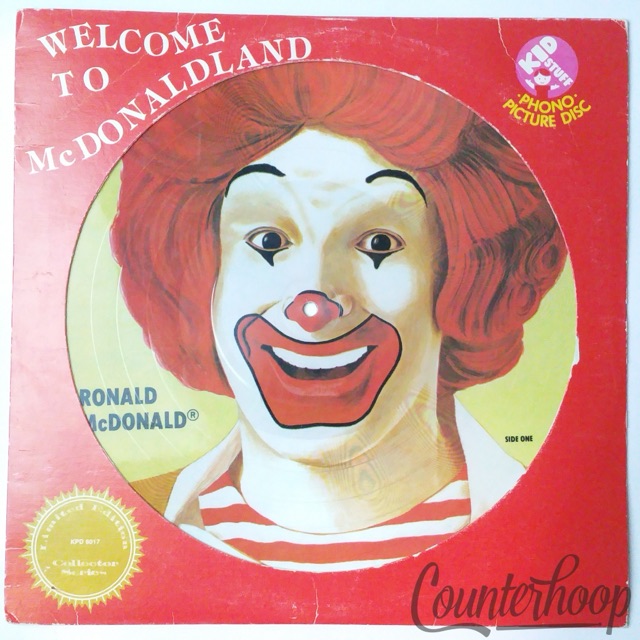 Bonnie Sanders, Ellen Schwartz – Welcome to McDonaldland 1983 Limited Edition VG — main photograph
