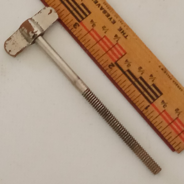 Leedy 10-24 3 1/4"Single-Tension Thumb Rod 3x14/15" Snare Drum Vintage20s Nickel — main photograph