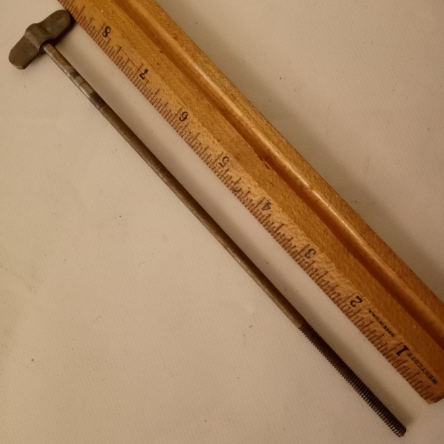 Leedy 8 3/8"Single-Tension Md-Thumb Rod+Collar 10-24 Walberg&Auge Snare/Tom Drum — main photograph