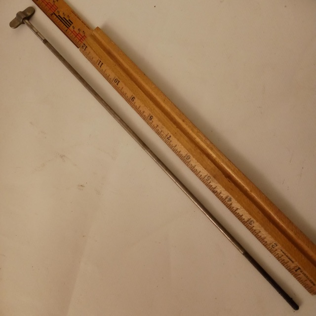 Leedy 14.75"Single-Tension Bass Drum Thumb Rod+Collar Walberg&Auge10-24Snare/Tom — main photograph