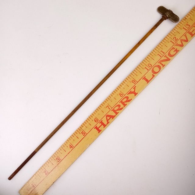 Leedy 12.75"Single-Tension Bass Drum Thumb Rod+Collar Walberg&Auge10-24Snare/Tom — main photograph