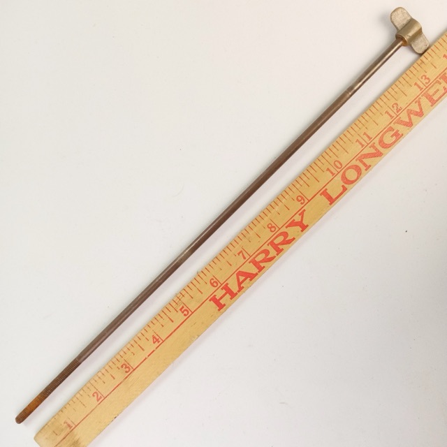 Ludwig 13 3/8" 12-24 tpi Bass-Drum Thumb-Tension T-Rod+Claw Nickel Snare/Tom USA — main photograph