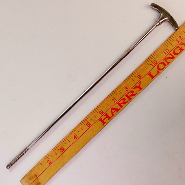 Ludwig 12" Bass Drum Single Tension T-Rod Vintage 50s Super Classic Chrome USA* — main photograph