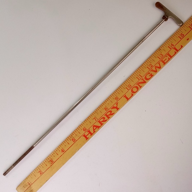 Leedy Spartan 15 1/8"Flat-Head 1+Bass-Drum Single-Tension T-Rod Nickel 12-24 30s — main photograph