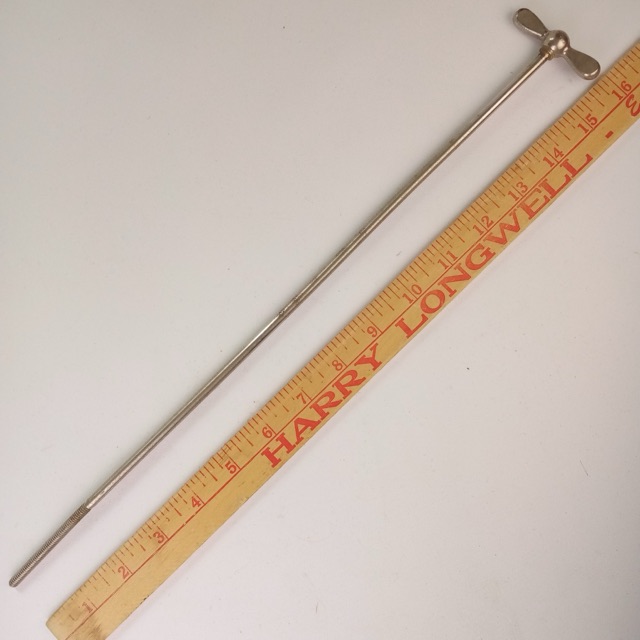 Leedy"L"15.5"Bow-Tie 1+ 14x26/28"Bass-Drum Single-Tension T-Rod Nickel 12-24 30s — main photograph