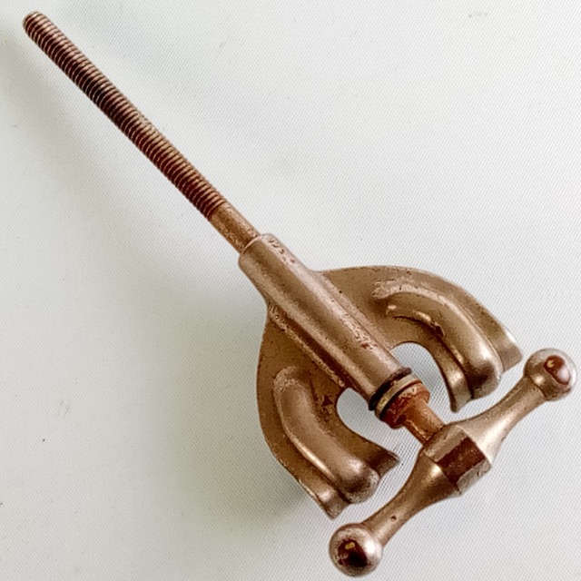 Slingerland 50s Bass Drum Tension T-Rod+Claw Nickel Radio King Vintage 4 1/4"USA — main photograph