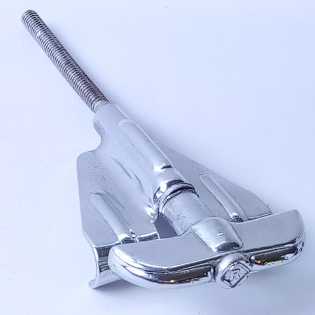 Rogers Bass Drum Tension T-Rod+Claw Vintage 60s Powertone Chrome USA Tensioner* — main photograph