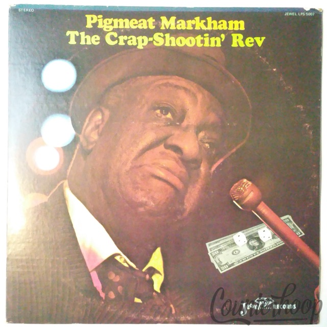 Pigmeat Markham – The Crap-Shootin' Rev 1972 NM Jewel Records – LPS 5007 Comedy — main photograph