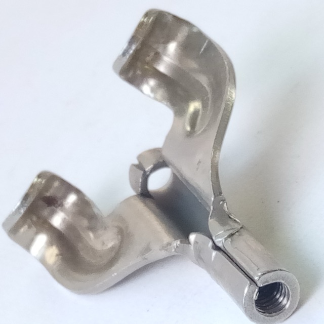 Rogers 50s Resonant Threaded Claw Nickel Bass/Marching Snare Drum Single Tension — main photograph