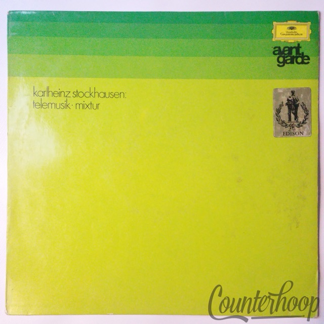 Karlheinz Stockhausen – Telemusik / Mixtur 1969 NM Germany Deutsche Grammophon — main photograph