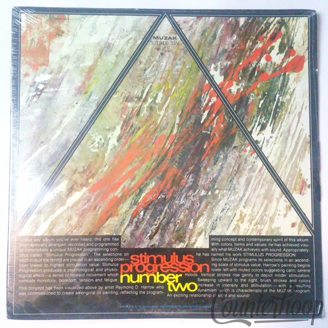 Nick Perito/Frank Hunter+ Stimulus Progression Number Two MINT!Promo MUZAK H1180 — main photograph