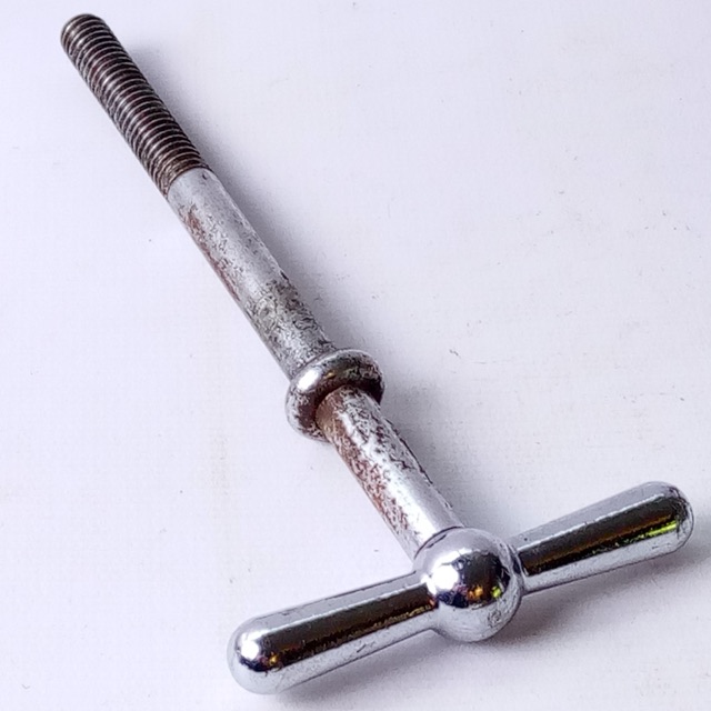 Ludwig 3 1/4" Timpani Tension Rod T Tensioner Thumb-Key Drum Handle 5/16"-18 60s — main photograph